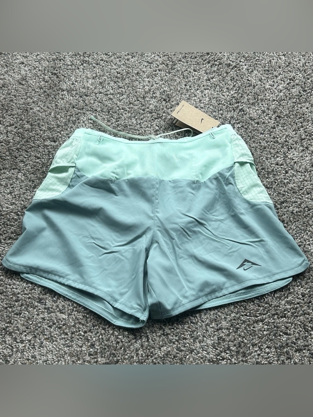 Nike Trail Second Sunrise 5” Mens Lined Running Shorts Blue Small HJ3572-017